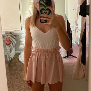 Altard State Romper - Pink and White size small